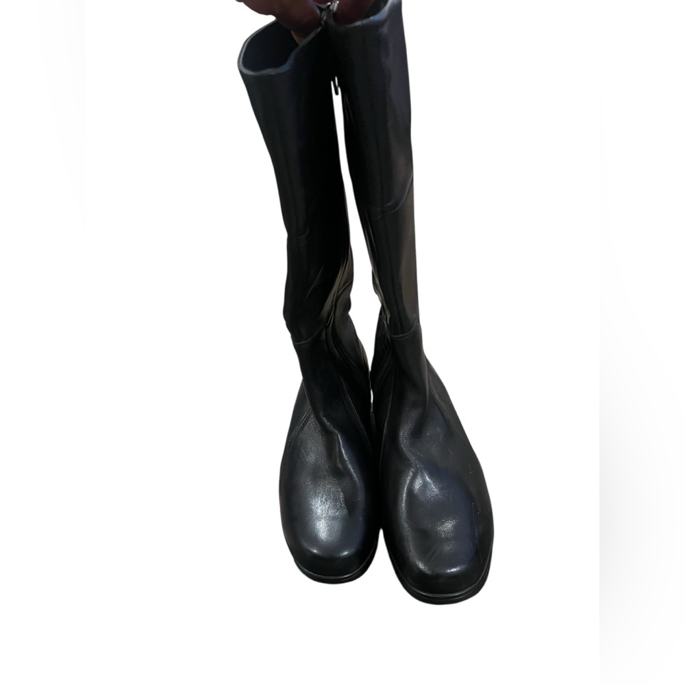 MBT Black Leather Boots